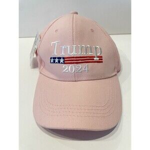 Trump 2024 Baseball Cap Embroidered Cotton Adjustable Dad Hat New NWT